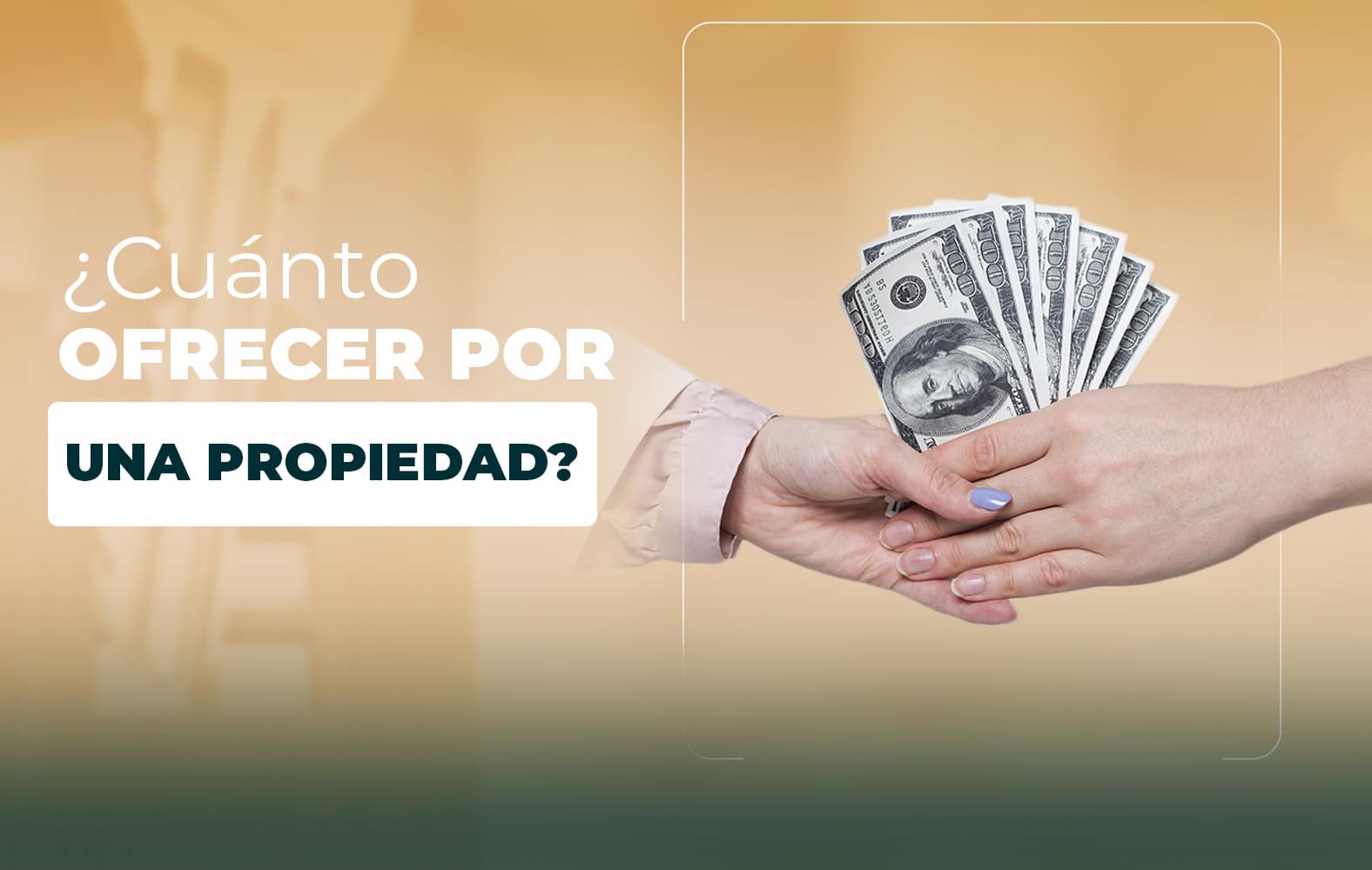 ¿Cuánto debo ofrecer por una propiedad?