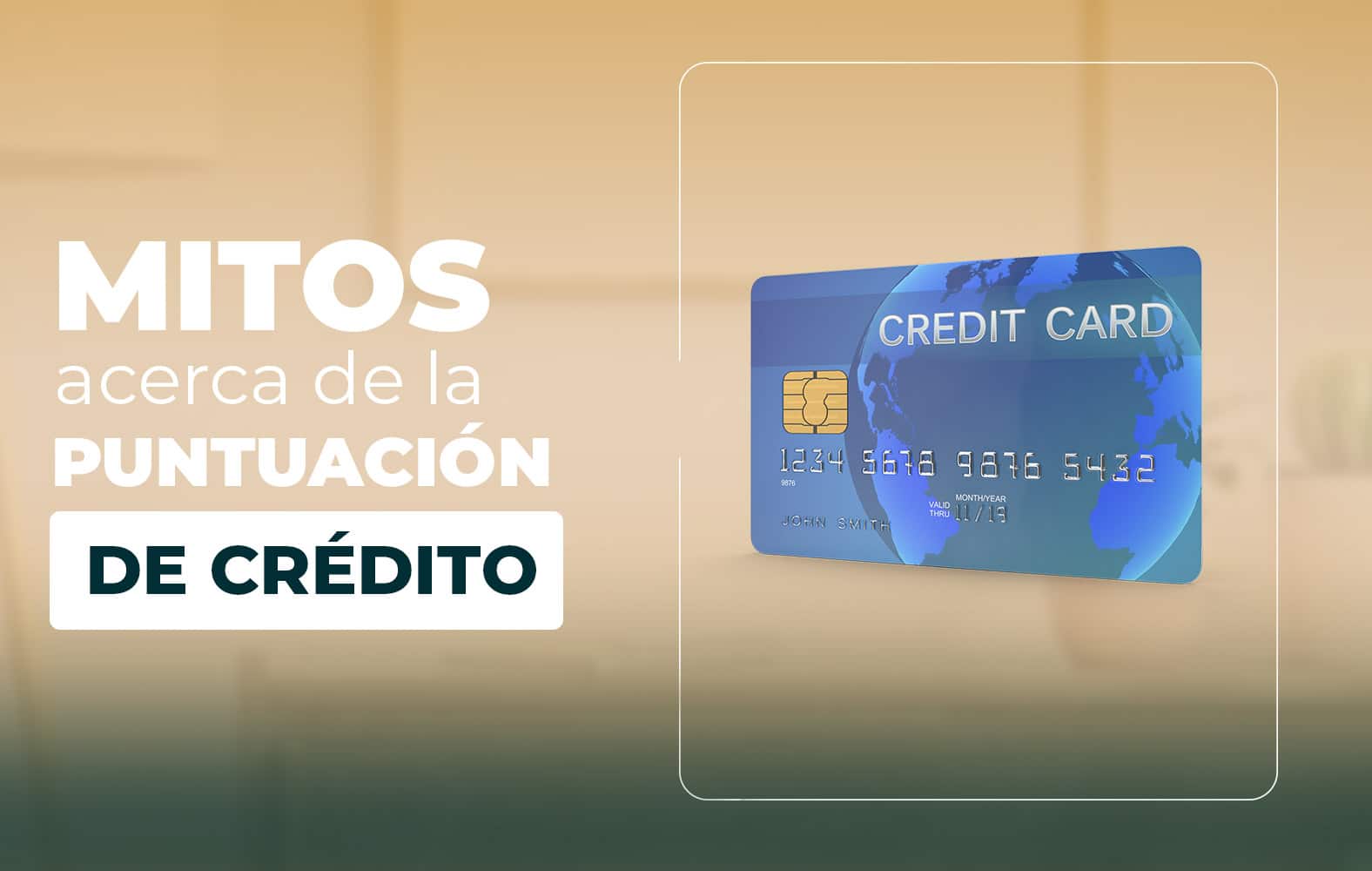 Algunos mitos sobre la puntuación de crédito