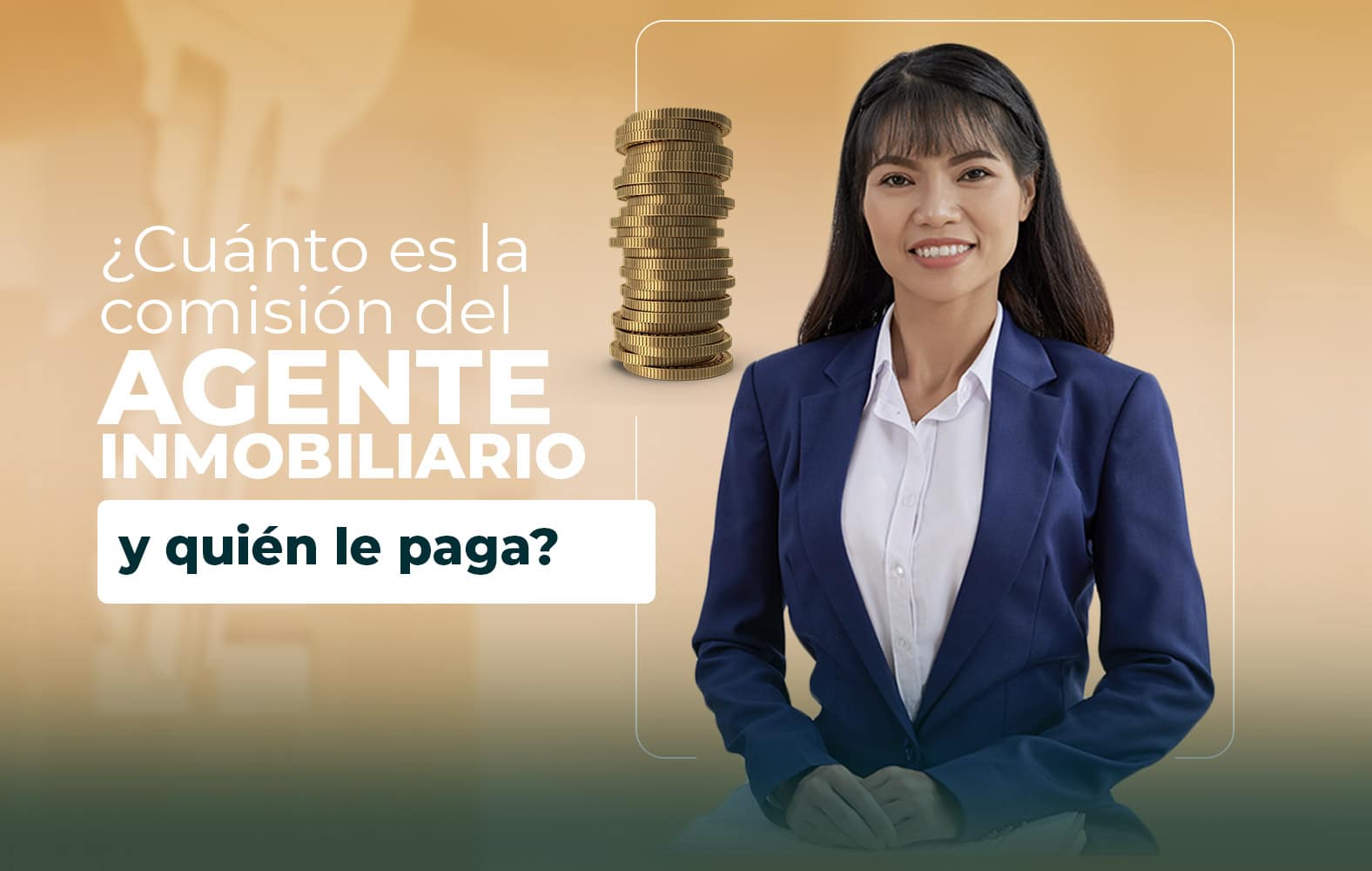 ¿Cuánto debe ganar el agente inmobiliario?